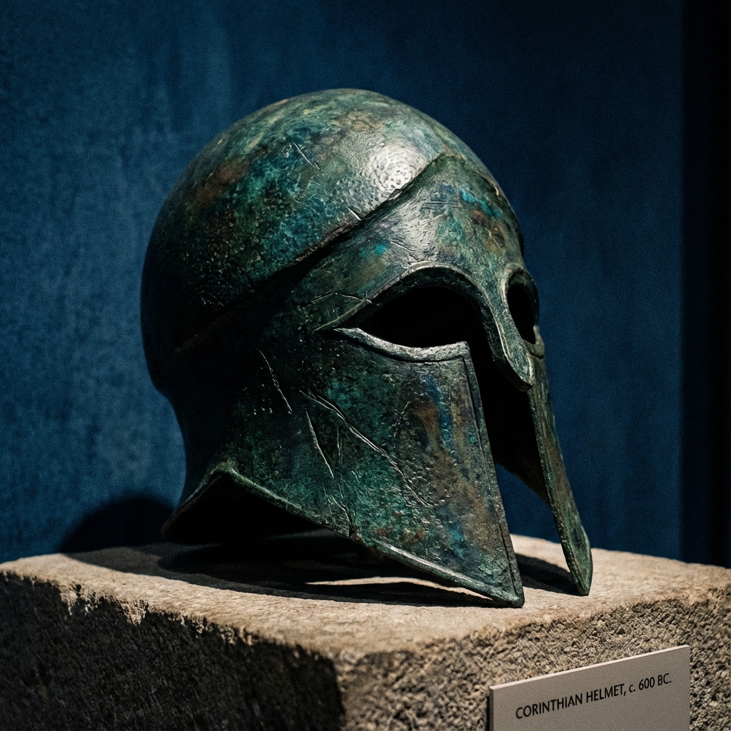 Casque Corinthien en Bronze