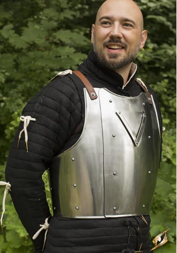 Cuirasse Churburg Acier poli