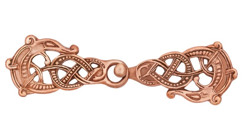 Fermoir viking en bronze