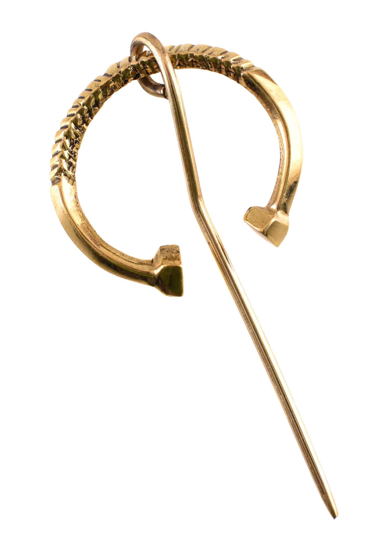 Fibule petite bague laiton