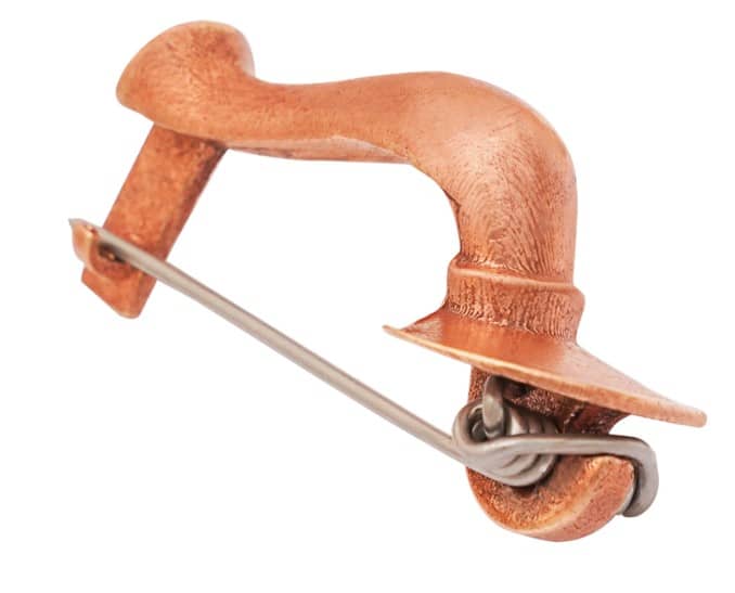 Fibule broche romaine classique bronze