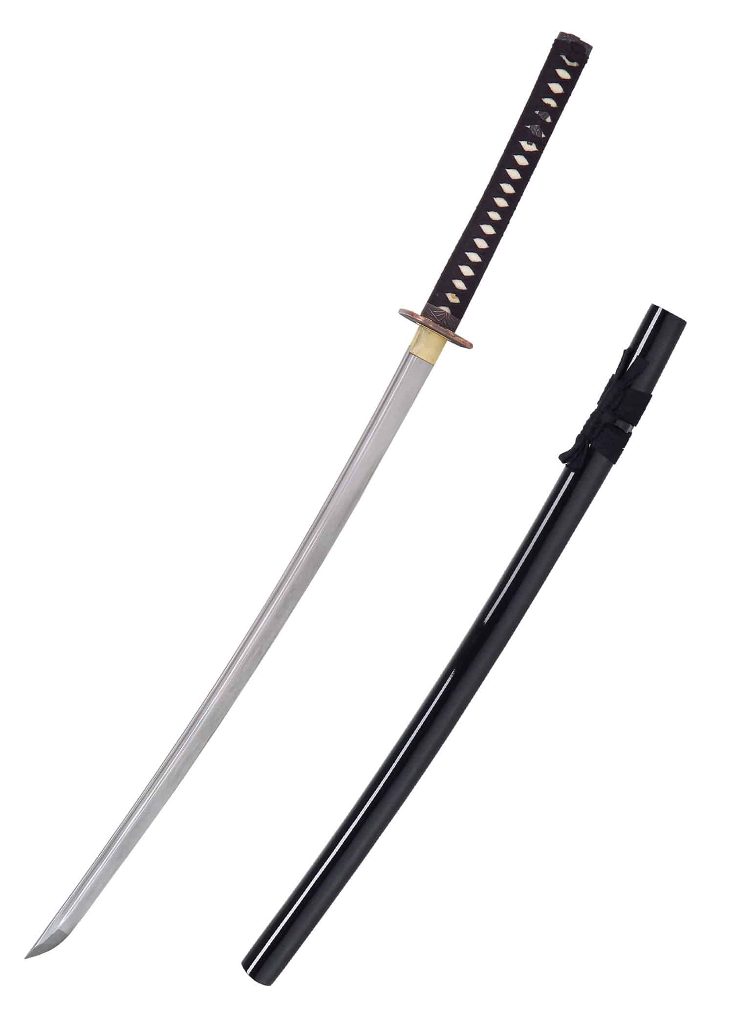 Katana John Lee Fujisan en acier damas