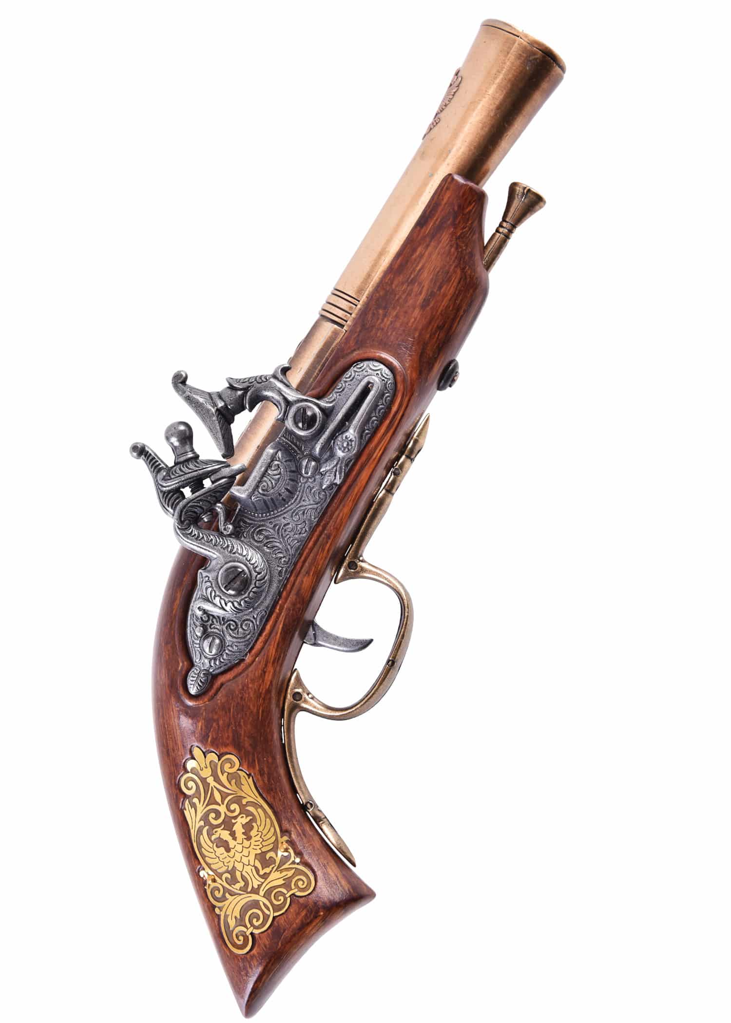 Pistolet à silex allemand XVIIe