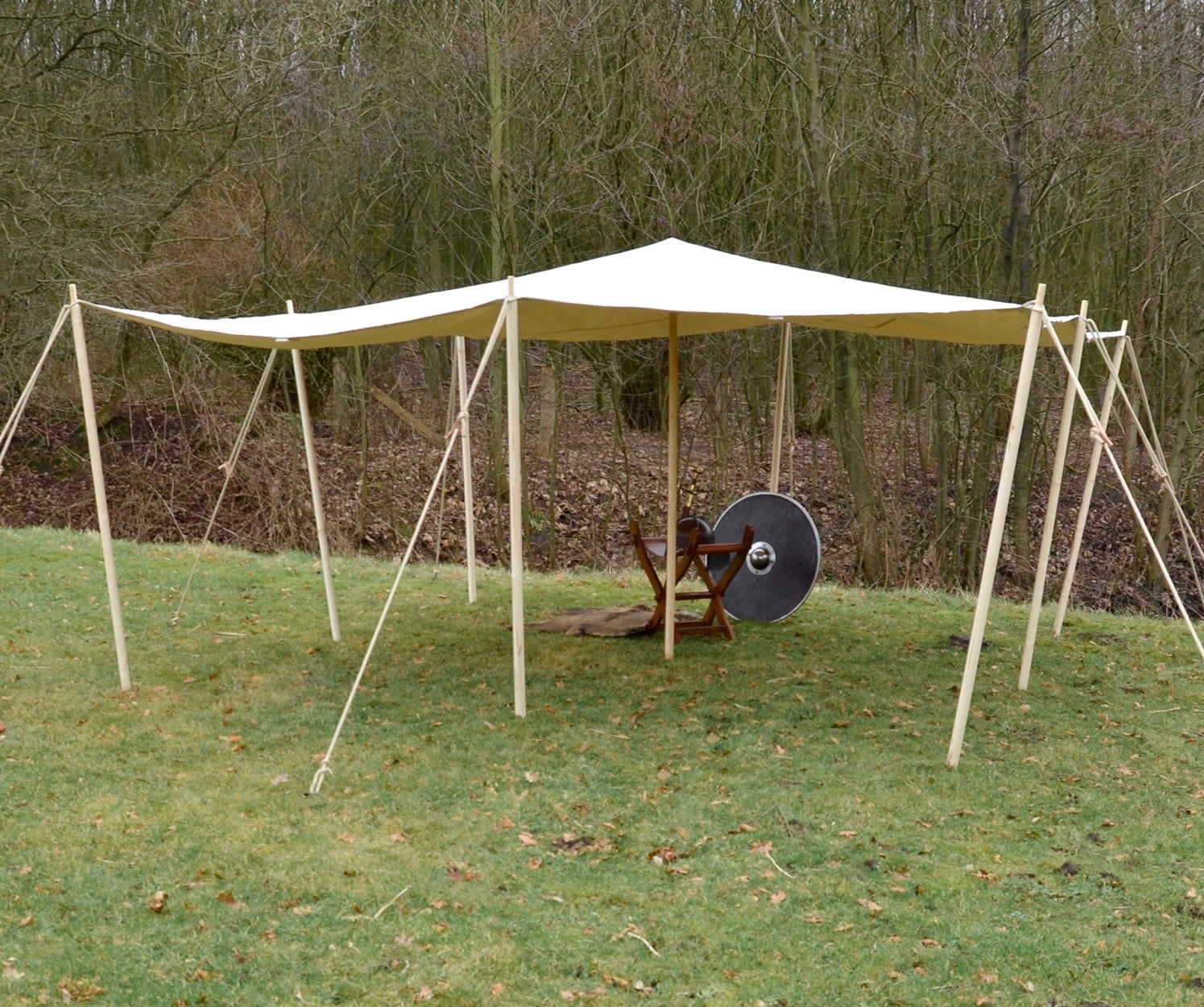 Auvent en coton 250 g/m²