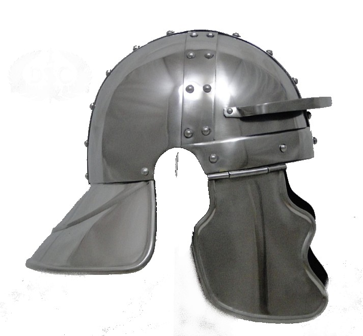 Casque romain acier galvanisé