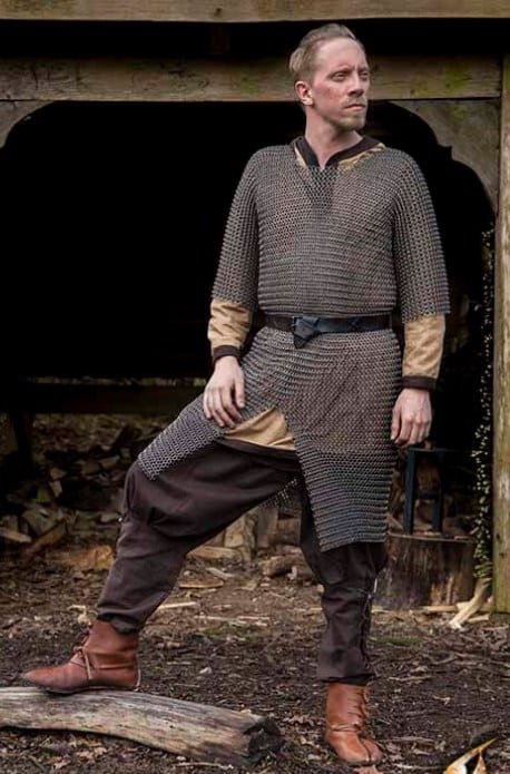 Cotte de maille Ragnar acier naturel