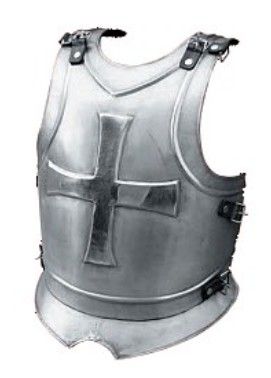 Cuirasse médiévale croisés templiers