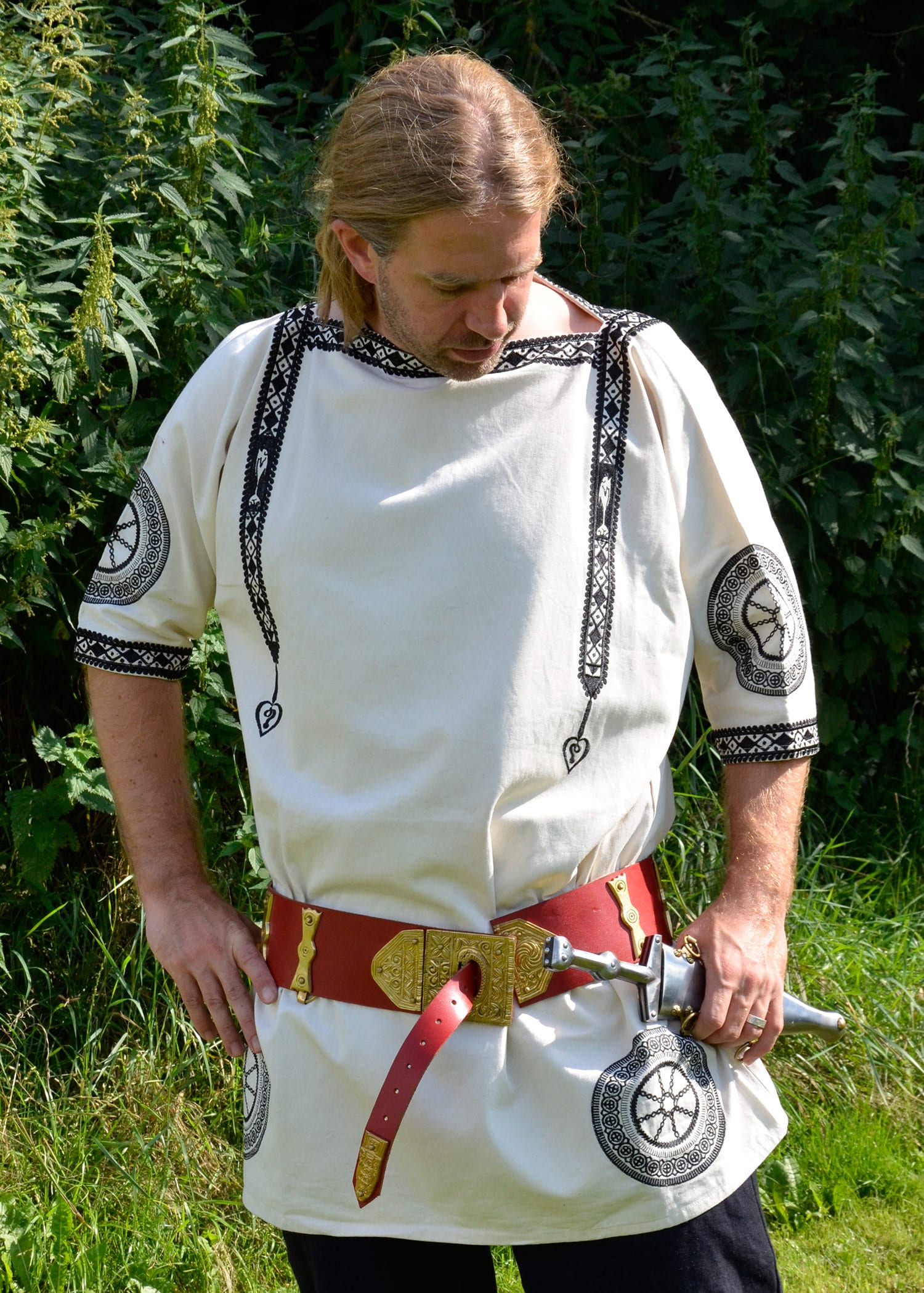 Tunique romaine tardive manches courtes