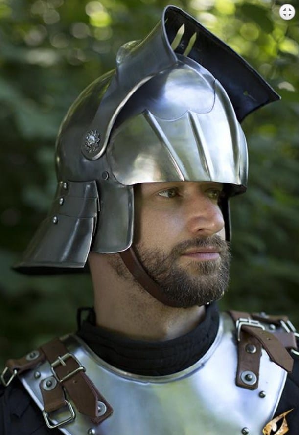 Salade acier poli - Epic Armoury