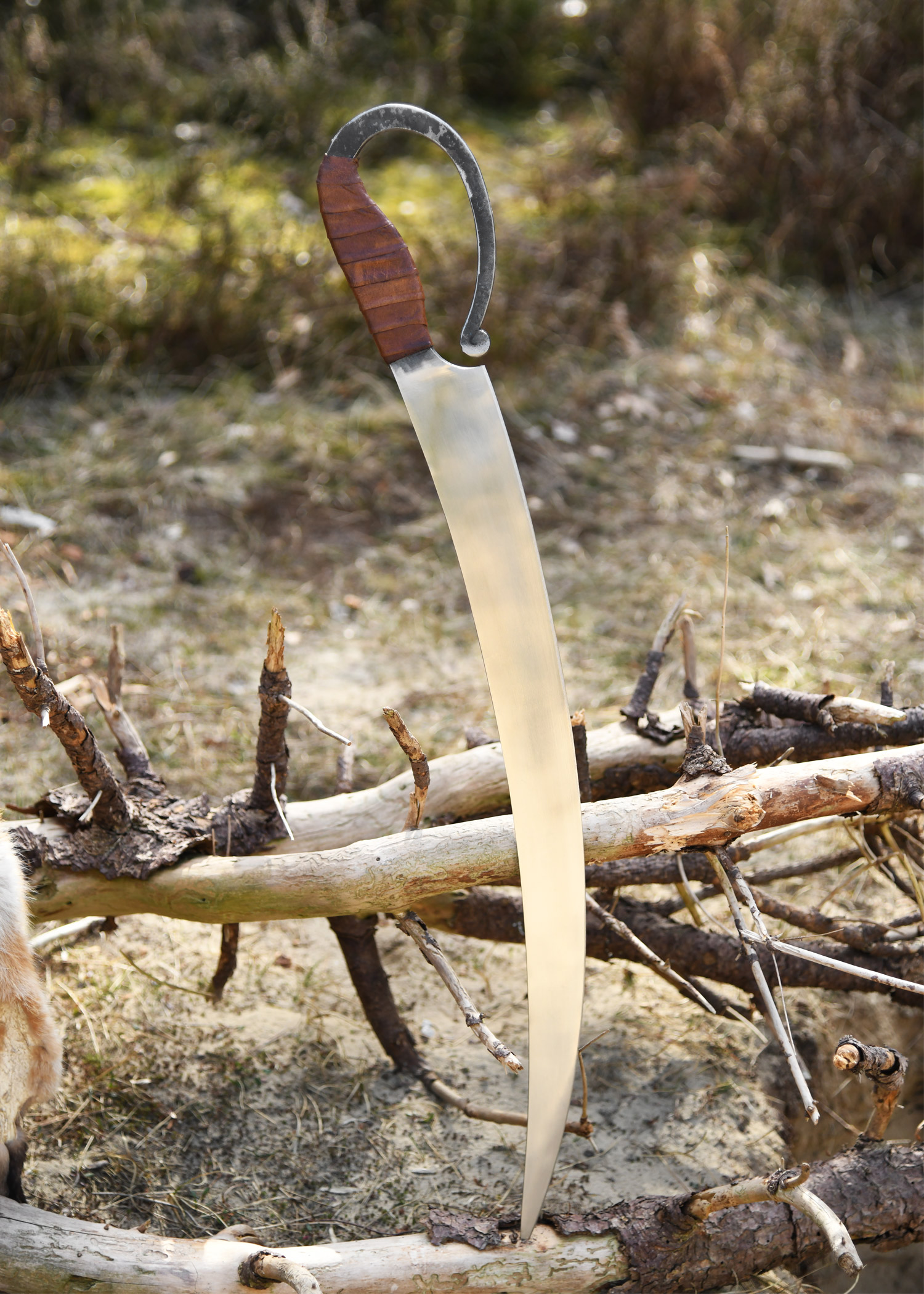 Dusack Médiéval - Sabre Court Renaissance en Acier Carbone | ULFBERTH®