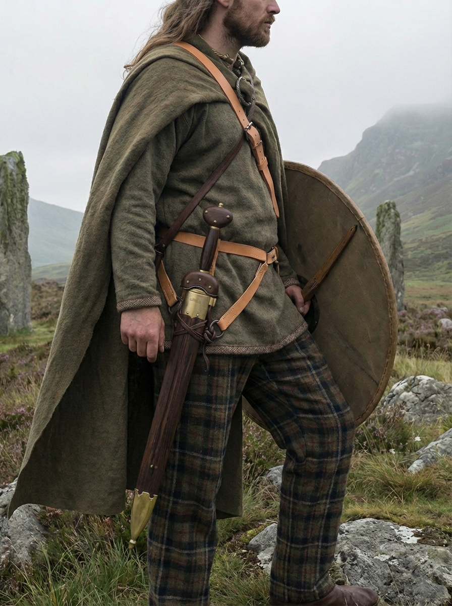 Porte-épée ceinture de suspension celte