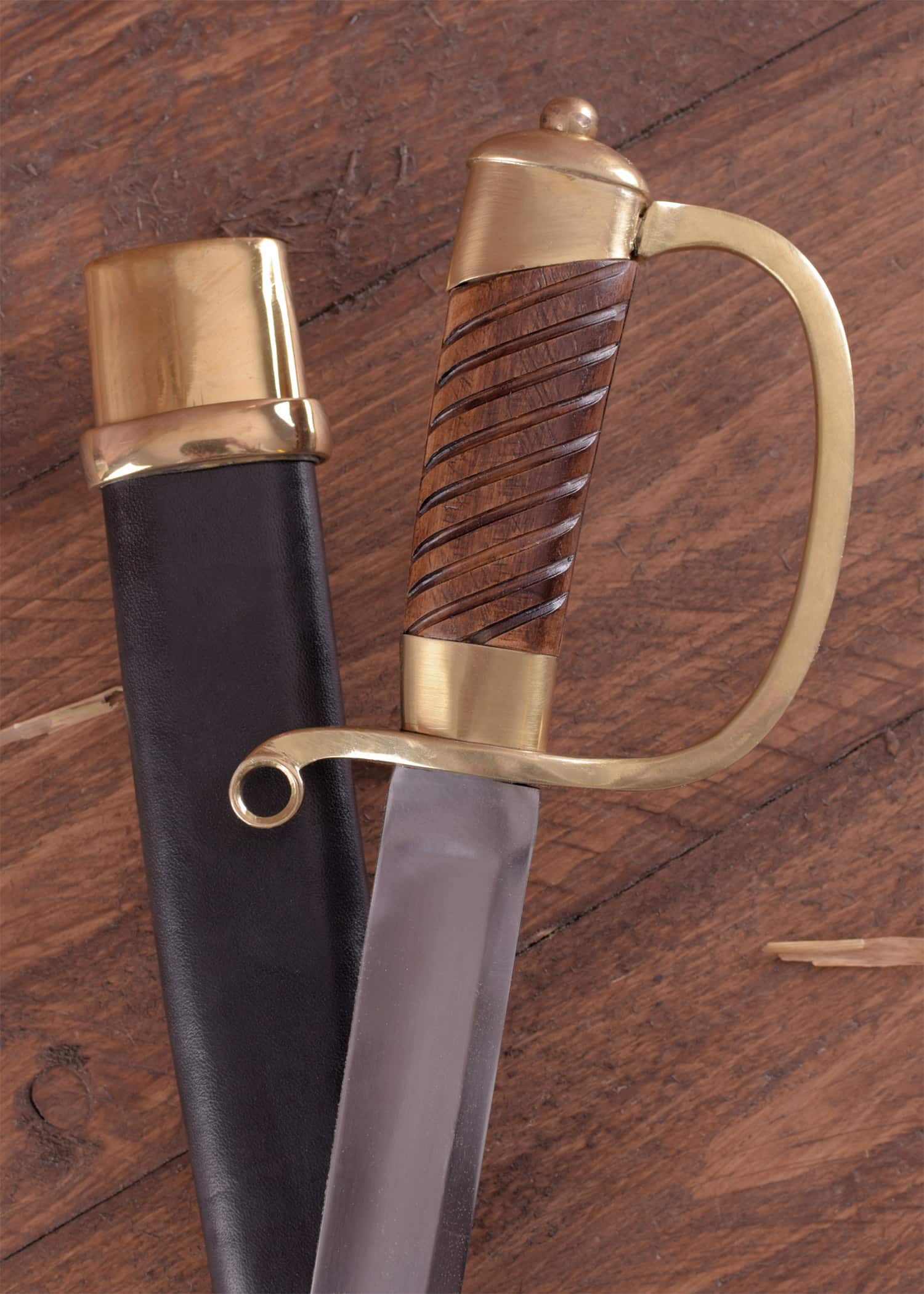 Shashka d’officier de dragon russe M1881 lame acier EN45 non-aiguisé. Longueur: 89 cm