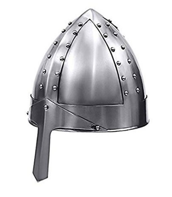 Casque normand médiéval nasal