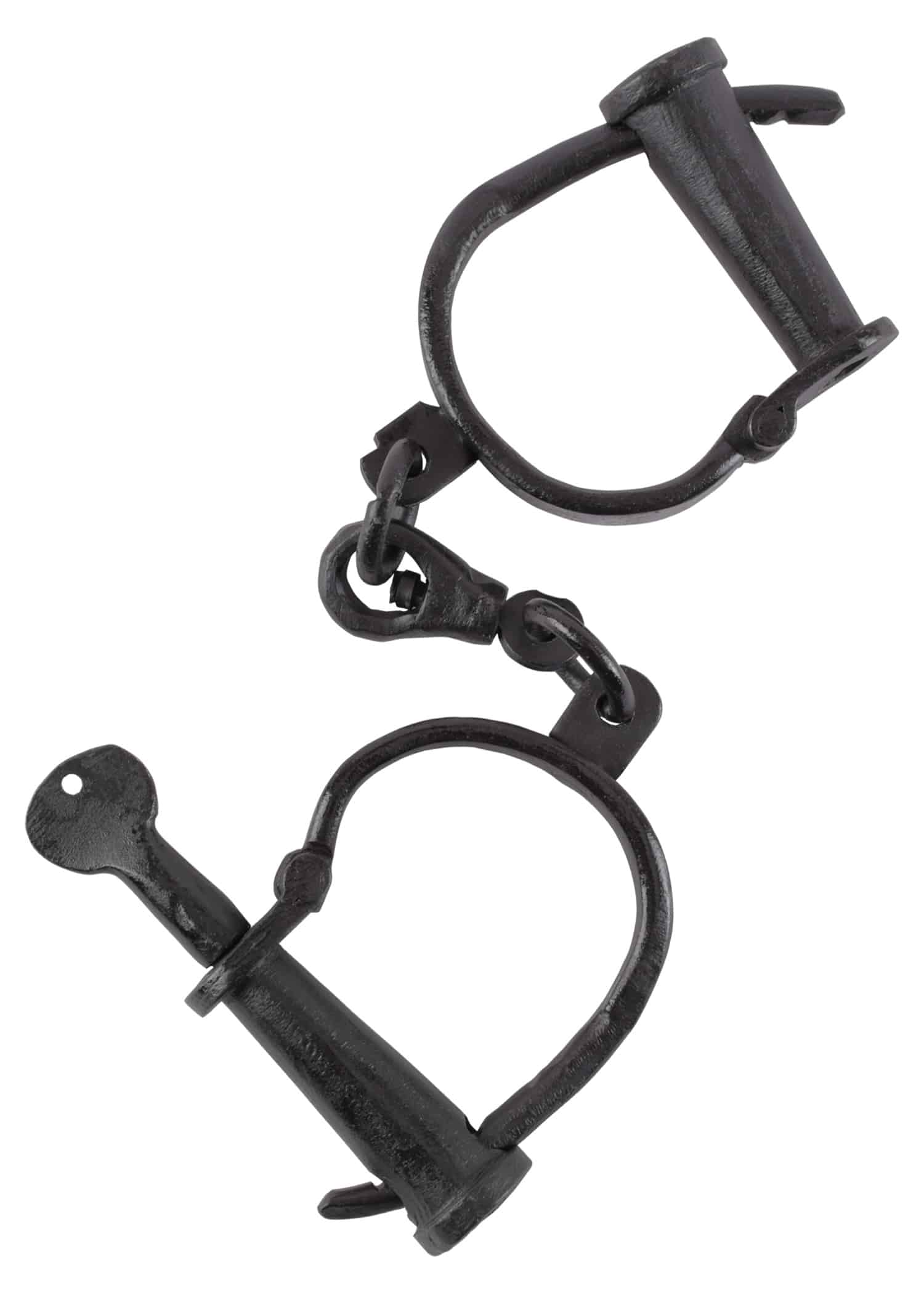 Menottes médiévales forgées à la main
