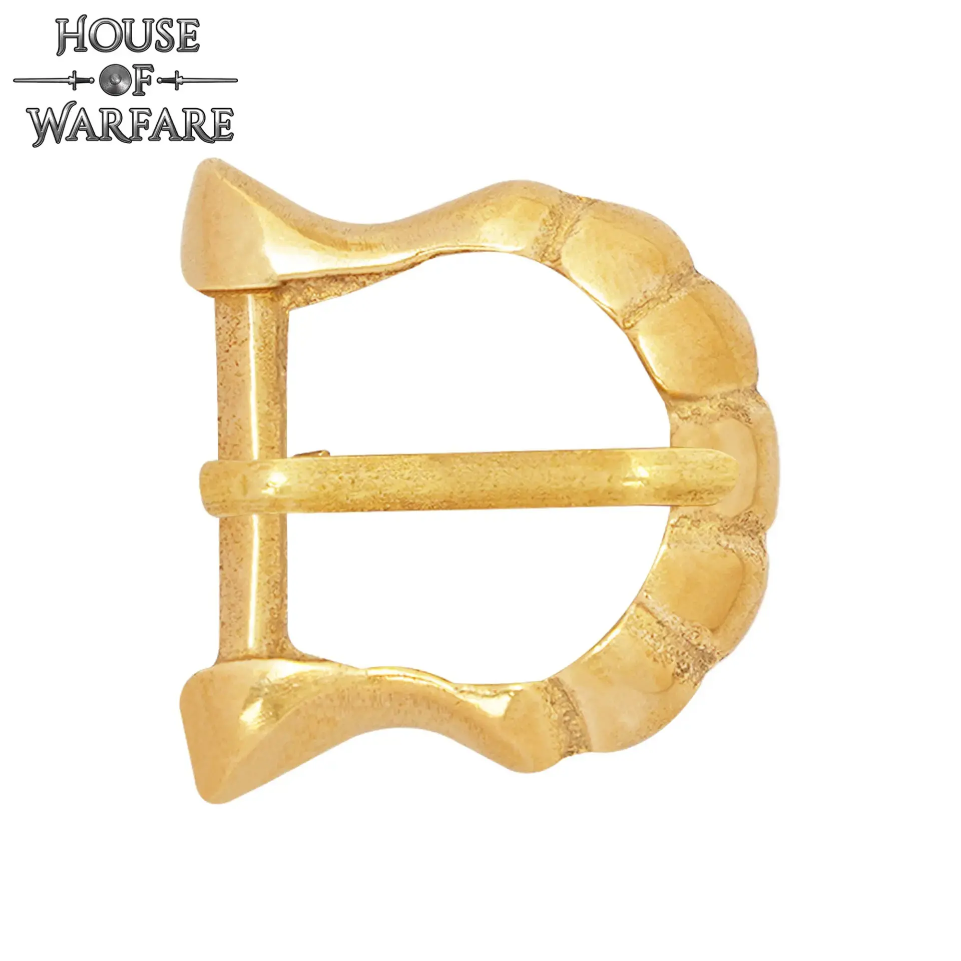 Boucle laiton pour sangle d'armure
