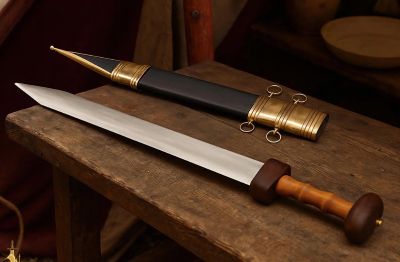 Gladius romain de Pompéi